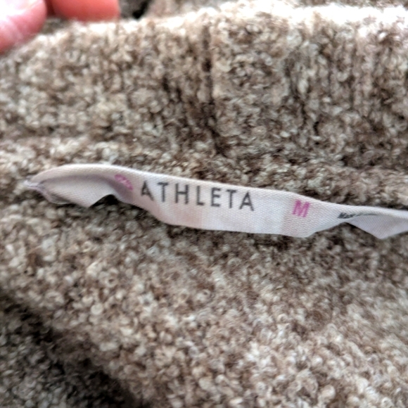 Athleta Mill Valley Hoodie Wrap in Merino Wool & Yak Hair M - Picture 5 of 10